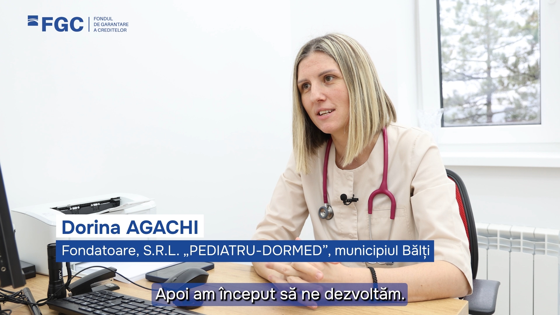 Istorie de succes - FGC - SRL PEDIATRU DORMED