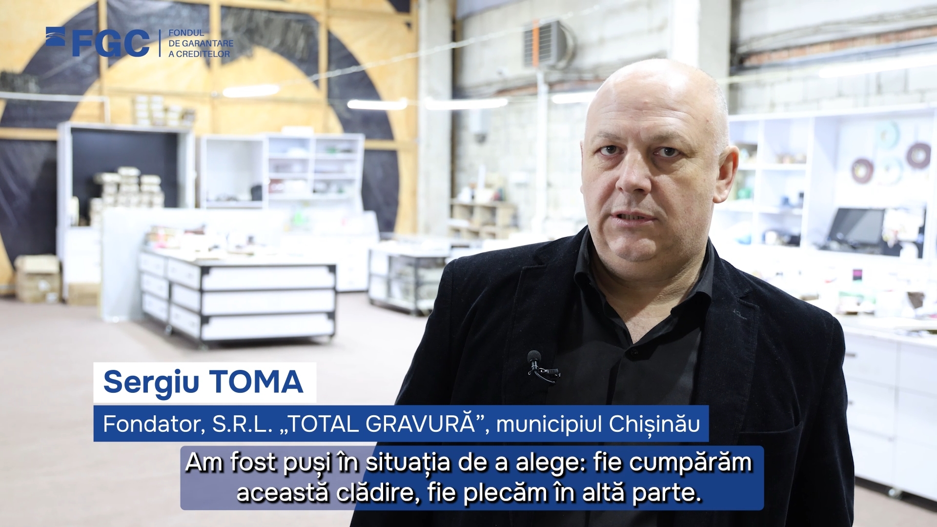 Istorie de succes - FGC - SRL TOTAL GRAVURĂ